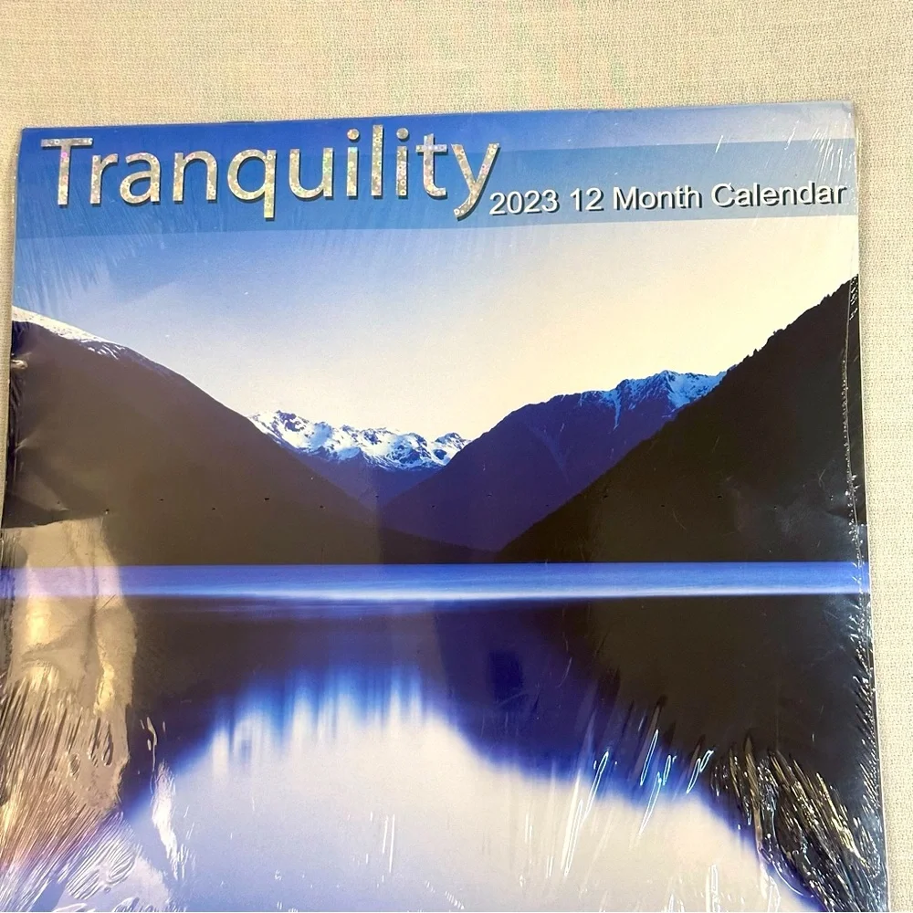 TRANQUILITY 2023 12 Months Wall Calendar 12